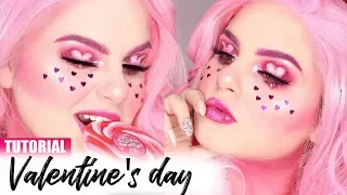 VALENTINES DAY CUPID MAKEUP | Easy heart cut crease technique | MAKEUP TUTORIAL | MARYANDPALETTES