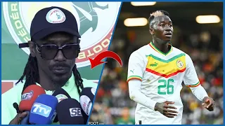 Aliou Cissé donne des nouvelles de Pape Gueye