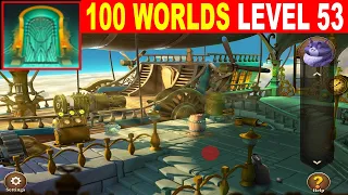 100 Worlds LEVEL 53 Walkthrough - Escape Room Game 100 Worlds Guide