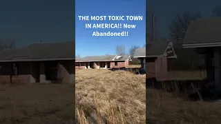 The Most Toxic Abandoned Town In America - Picher & Cardin Oklahoma In 2022 #shorts