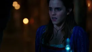 The Beast Shouting At Emma Watson - Beauty And The Beast