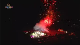 Grand Wedding fireworks show in selu parbhani