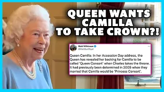 Queen Elizabeth Confirms Camilla as Next Queen? #Shorts