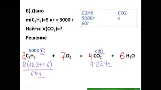 Вывод формулы по массовым долям элементов в веществе - 10 класс часть 1, разбираем домашнее задание