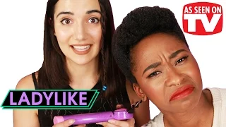 Women Try “As Seen on TV” Hair Products • Ladylike