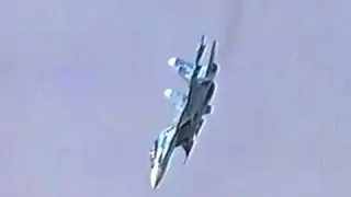 Ukrainian SU-27 Jet Crash