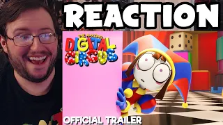 Gor's "THE AMAZING DIGITAL CIRCUS [OFFICIAL TRAILER] by GLITCH" REACTION