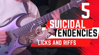 5 SUICIDAL TENDENCIES Riffs & Licks - Tobias Mertens