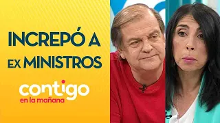 "HAGAN UN MEA CULPA": Carlos Gajardo increpó a Francisco Vidal y Karla Rubilar -Contigo en la Mañana