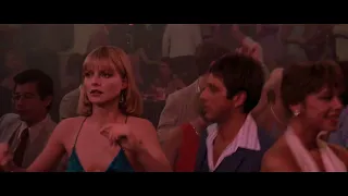 Scarface 1983 Disco dance Banana boat scene 4K