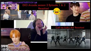 EXO Arcade season 2: Ep. 1 & 2 'Call me baby' MV Reaction!