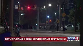 Shooting rattles visitors to Oklahoma City's Bricktown area