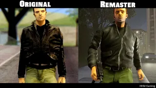 GTA Trilogy Definitive Edition Remastered vs Original Graphics Comparison