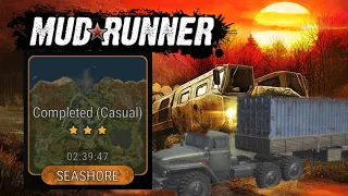 MudRunner Mobile : Seashore Map - Part 1 (Open New Garage)