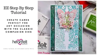 EZ Step By Step Tutorial: Create Cards Perfect for Any Occasion with the Classic Companion Dies!