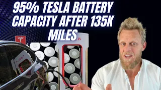 Tesla owner reveals secret to 95% battery capacity after 135,000 miles