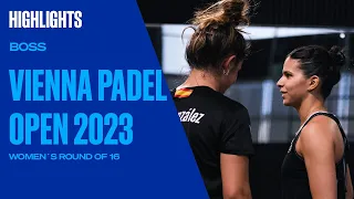 Highlights 🚺 Round of 16 (2) Boss Vienna Padel Open 2023