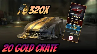 CSR Racing 2 |⭐4-5  Gold Crate | Spending 320 Gold Key