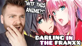 First Time Reacting to "DARLING in the FRANXX Openings (1-2)" | New Anime Fan! | REACTION!