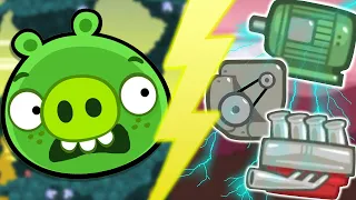 Can you beat Bad Piggies WITHOUT Electricity?!