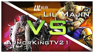 Lil Majin vs ArmorKingTV21! FT5! King vs Armor King!