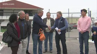 Gift card donations distributed to Coast Guard families in Port Aransas