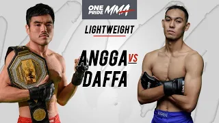 LAGA BERKELAS 🔥 Angga Vs Deni Daffa | Full Fight FN 66 One Pride MMA