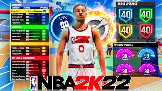 BEST GUARD BUILD NBA 2K22 ! NEW DEMIGOD POINT GUARD BUILD NBA 2K22!*MUST WATCH*