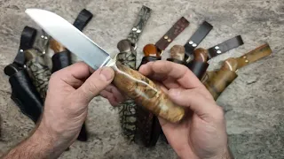 Выставочные ножи из  стали CPR и ELMAX