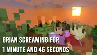 Grian Screaming for almost 2 Minutes Straight (Hermitcraft Season 9, Double Life)