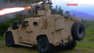 The New Oshkosh JLTV armed with Anti-Tank Weapons and Air Attack Missiles