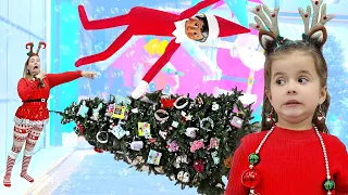 Ruby and Bonnie caught flying Elf on the Shelf and find more mystery clues