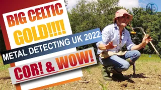 STUNNING Celtic GOLD and Roman coins and Pottery! Metal Detecting UK 2022