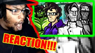 Hulk vs. Frankenstein - Rap Battle! - ft. Eric the Audible, Fightmarker & Mr. Tibbs / DB Reaction