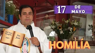 EVANGELIO DE HOY viernes 17 de mayo del 2024 - Padre Arturo Cornejo