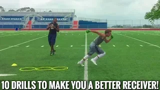 10 RECEIVER DRILLS THAT WILL TAKE YOUR GAME TO THE NEXT LEVEL!