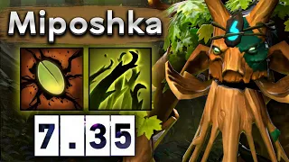 Мипошка на Тренте ловит по всей карте! - Miposhka Treant Protector 7.35 DOTA 2