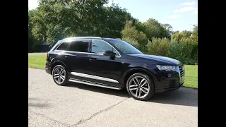 2017 (67) Audi Q7 3.0 Tdi (272) S Line Quattro