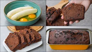 Chocolate Banana Teatime Cake | Soft Moist Banana Cake Recipe | Without Oven | Banana Bread Recipe