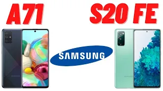 Samsung A71 против Samsung S20 FE / За что переплачиваем ?