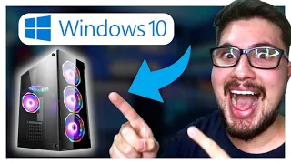 Como INSTALAR e ou FORMATAR o WINDOWS 10 em seu Computador! FÁCIL E RÁPIDO - ATUALIZADO 2021