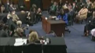 Jackson testimony over in confirmation hearing