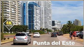 4K DRIVE Punta del ESTE 2022 Uruguay UY 4k video GoProHero 9