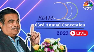 LIVE | Nitin Gadkari Addresses 63rd Annual SIAM Convention In New Delhi | N18L | CNBC TV18