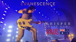 Evanescence - Whisper (Bass Cam) By Emma Anzai   LIVE 2023