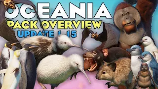 ✨ Complete Overview | Planet Zoo Oceania Pack & Update 1.15