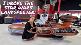 Epic Star Wars Ride: I drive The Landspeeder! Secret Car collection in Las Vegas