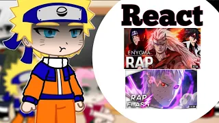 °Sala Do Naruto Reagindo Ao Rap Dos Uchiha E Rap Do Obito° || Parte. 2 || •Naruto• ||