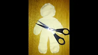 How to sew rag doll for beginners. Very easy to make it! Kids will love it!