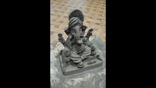 Mitti Ke Ganesh Ji 😍😍😍 | Eco-friendly Ganpati | Making Ganesh Ji With Natural Clay #ganeshchaturthi